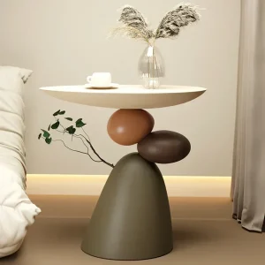 Minimalist Modern Round Coffee Table