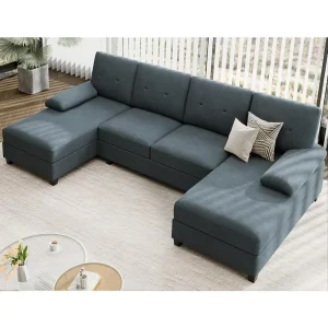 U-Shaped Sectional Sofa