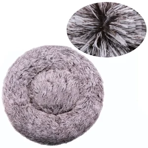 Plush Round Pet Bed