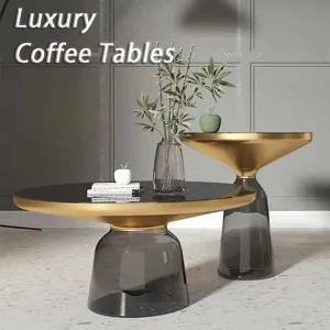 Luxury Glass Coffee Table