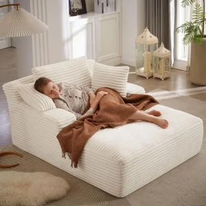 Oversized Chaise Lounge Sofa